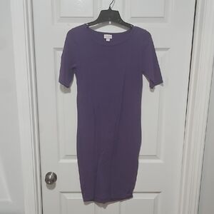 LuLaRoe Purple Midi Dress